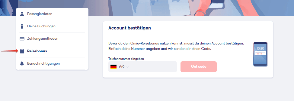 Omio Werbebonus